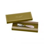 TALISMAN Silver-Plated Baby Spoon - Rose Quartz