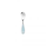 TALISMAN Silver-Plated Baby Spoon - Ice Blue