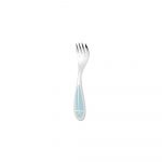 TALISMAN Silver-Plated Baby Spoon & Fork Set - Ice Blue
