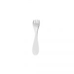 TALISMAN Silver-Plated Baby Spoon & Fork Set - Ice Blue