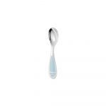 TALISMAN Silver-Plated Baby Spoon & Fork Set - Ice Blue