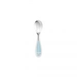 TALISMAN Silver-Plated Baby Spoon & Fork Set - Ice Blue