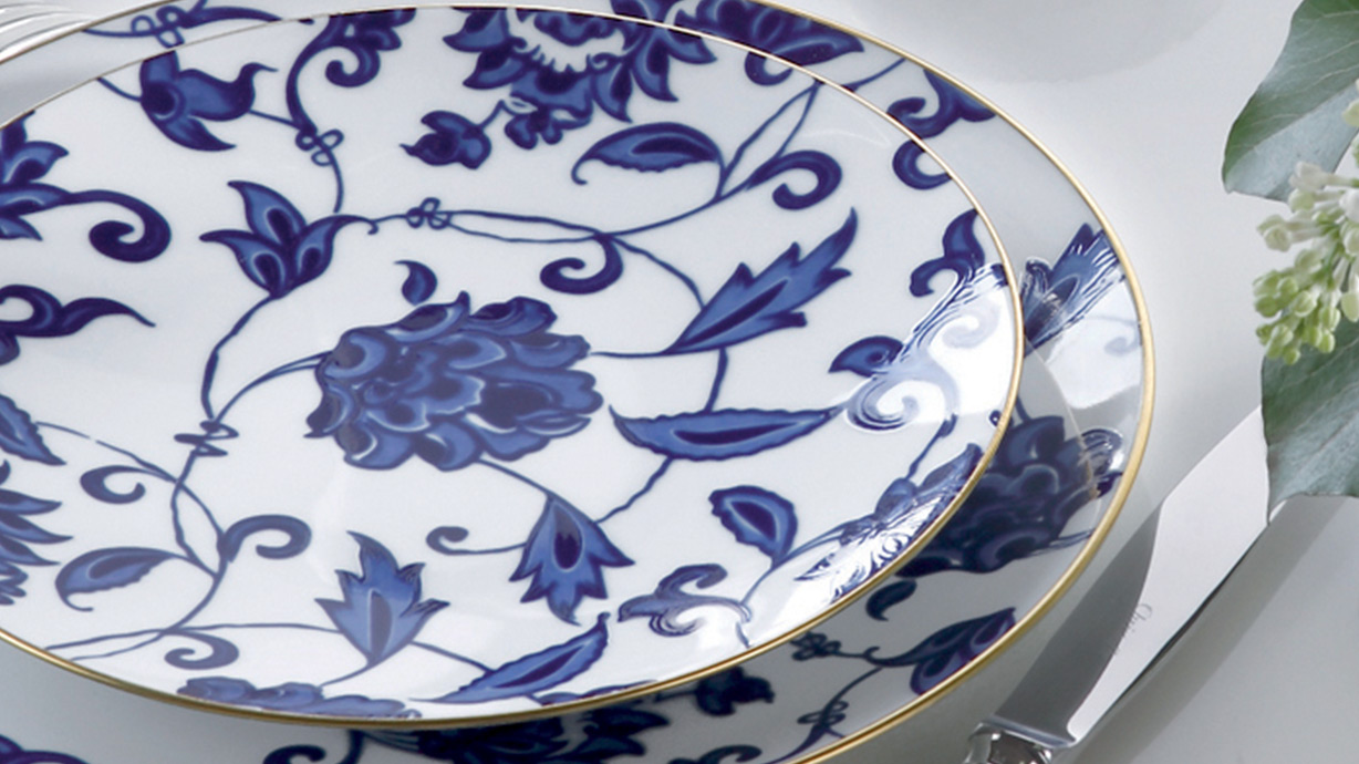 PRINCE BLEU – BERNARDAUD Set of 12 Underplates 31cm