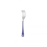 TALISMAN Silver-plated Fish Fork - Marbled Blue