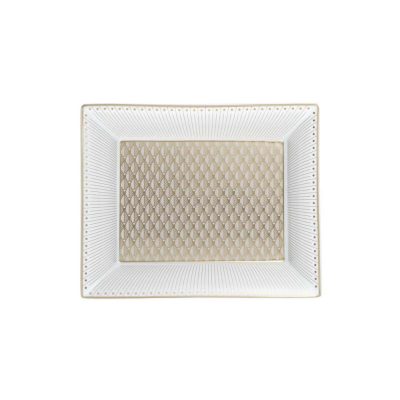 MALMAISON IMPERIALE GOLD Porcelain Trinket Tray Gift Box