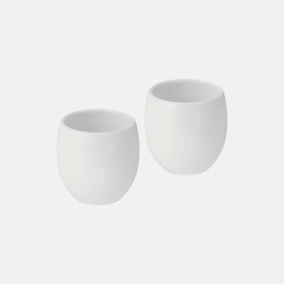 Mood Coffee Set of 2 porcelain espresso Coffee Cups