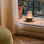 FOLIA MINI PORTABLE LAMP SILVER FINISH