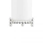 Perles Silver Plated Candle Jewel