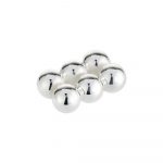 PERLES Set of 2 Silver Plated Place Card Holders