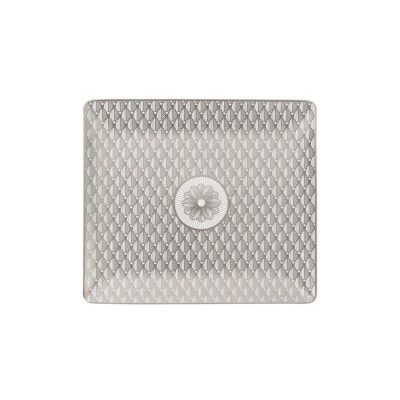 MALMAISON IMPERIALE PLATINUM Rectangular Tray 17 x 15 cm
