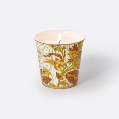 MAHÉ SAFRAN Tumbler 9 cm + candle home fragrance 200 gr