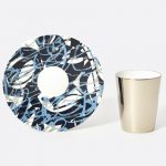 NUIT DES ESPRITS - MEHDI QOTBI Set of 2 espresso cups and saucers 7 cl