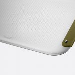 CLUB Stainless Steel Rectangular Tray Imperial Green - 32x23cm