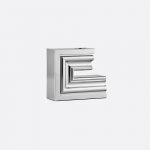 PERSPECTIVES Large Chrome Aluminium Candle Holder N°1