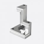 PERSPECTIVES 3-light Chrome Aluminium Candelabra