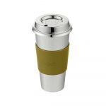 OBJETS MIROIR Stainless Steel Coffee Cup Imperial Green