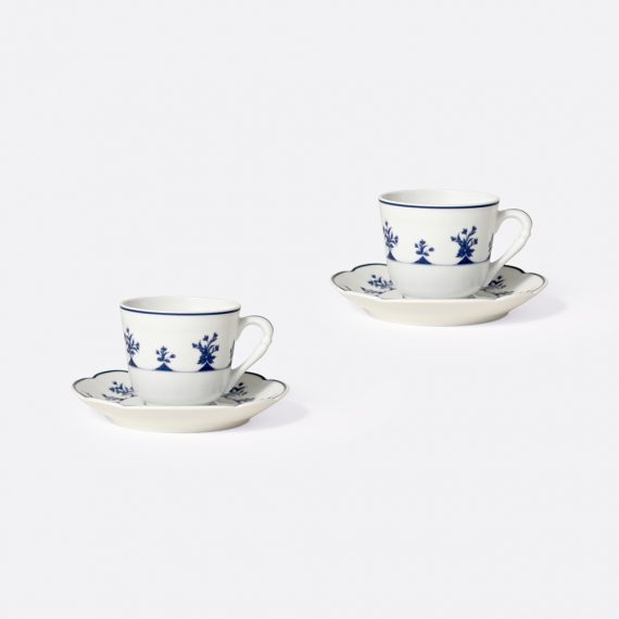 CHATEAUBRIAND COULEUR Moka cup and saucer gift box 6 cl (set of 2)