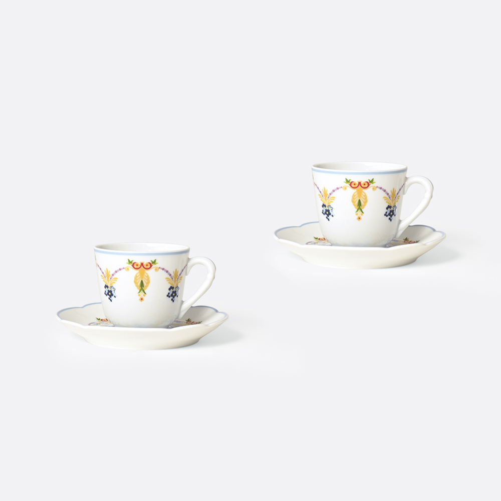 TRIANON Σετ 2 Φλυτζάνια Espresso 6 cl