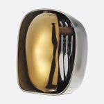 CARROUSEL 24-Piece Silver-Plated Flatware Set with Shell