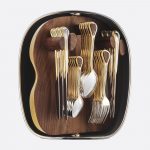 CARROUSEL  Silver-Plated Σετ 24 Τμχ με Επίχρυσο Φινίρισμα με Θήκη