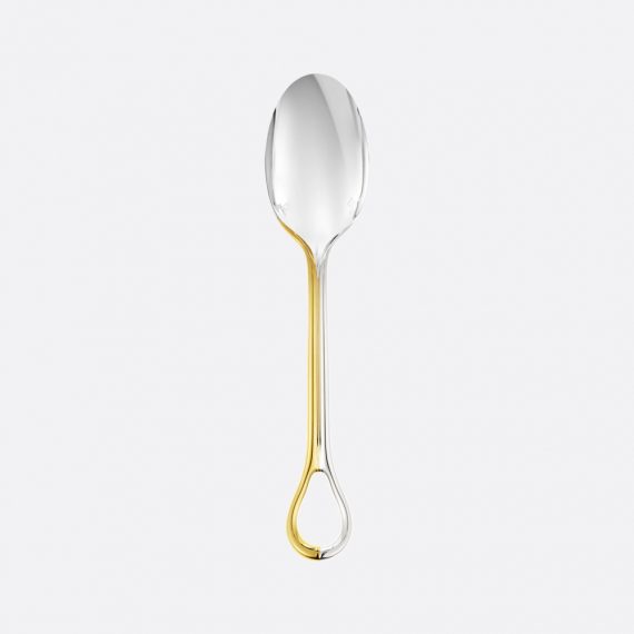 CARROUSEL Partially Gilded Silver-Plated Tablespoon