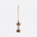 MYRIADE Stainless Steel Candle Holder - Medium