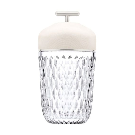 FOLIA White Wood Portable Lamp
