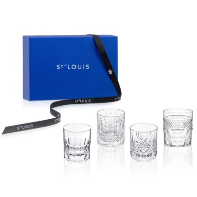 Mix of 4 Cylindrical Tumblers Set