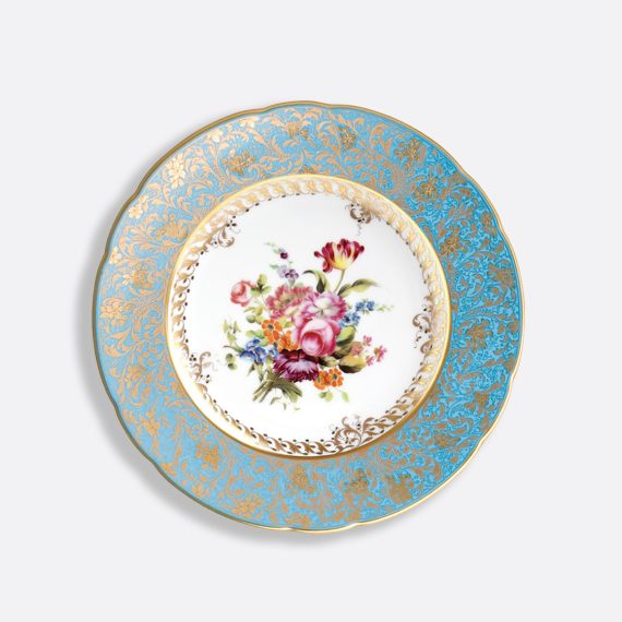EDEN BOUQUET - BERNARDAUD Set of 12 Salad Plates 21 cm