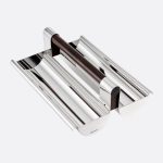 FJERDINGSTAD Silver-plated Διπλό Μπολ - Φρουτιέρα