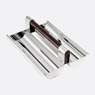 FJERDINGSTAD Silver-plated Double Bowl Fruit Basket