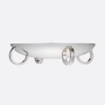 FJERDINGSTAD Silver-Plated Four-Ring Centerpiece