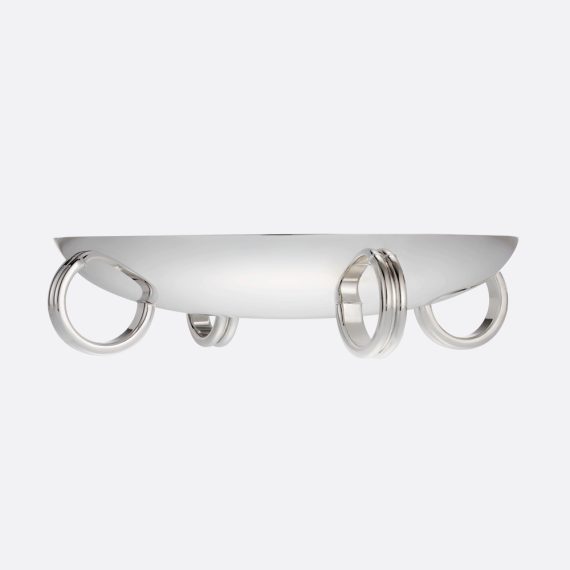 FJERDINGSTAD Silver-Plated Four-Ring Centerpiece