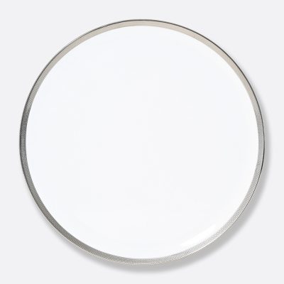 MAILLE PLATINE Round tart platter 32 cm