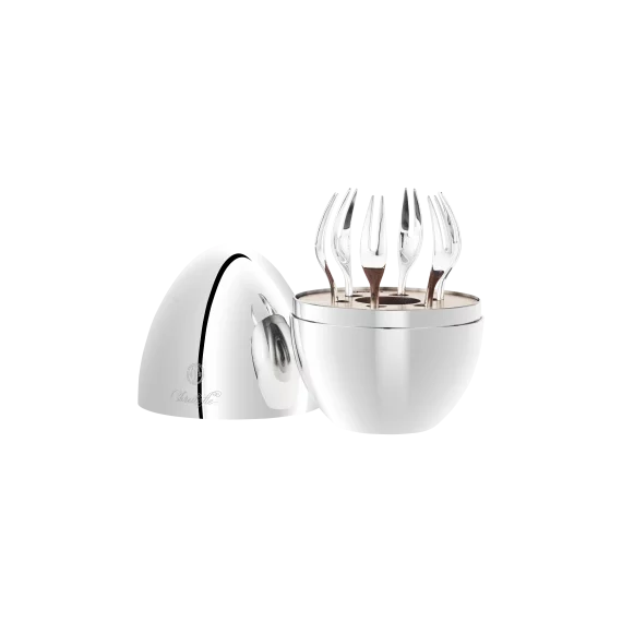 MOOD YUMMY 6-Piece Silver-plated Cocktail Forks Set