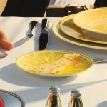 MALMAISON RIVIERA Porcelain Bread Plate
