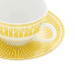 MALMAISON RIVIERA Porcelain Tea/Coffee Cup and Saucer