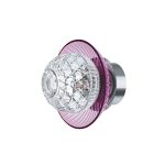 ROYAL AMETHYST CUP STAINLESS STEEL FINISH IP44 SCONCE