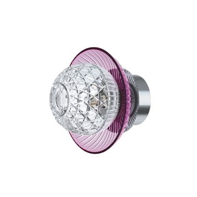 ROYAL AMETHYST CUP STAINLESS STEEL FINISH IP44 SCONCE