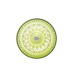 ROYAL CHARTREUSE-GREEN CUP STAINLESS STEEL FINISH IP44 SCONCE