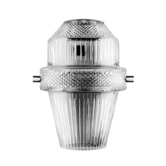 MATRICE NICKEL-PLATED FINISH SCONCE
