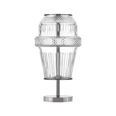 MATRICE CHROME-PLATED FINISH TABLE LAMP