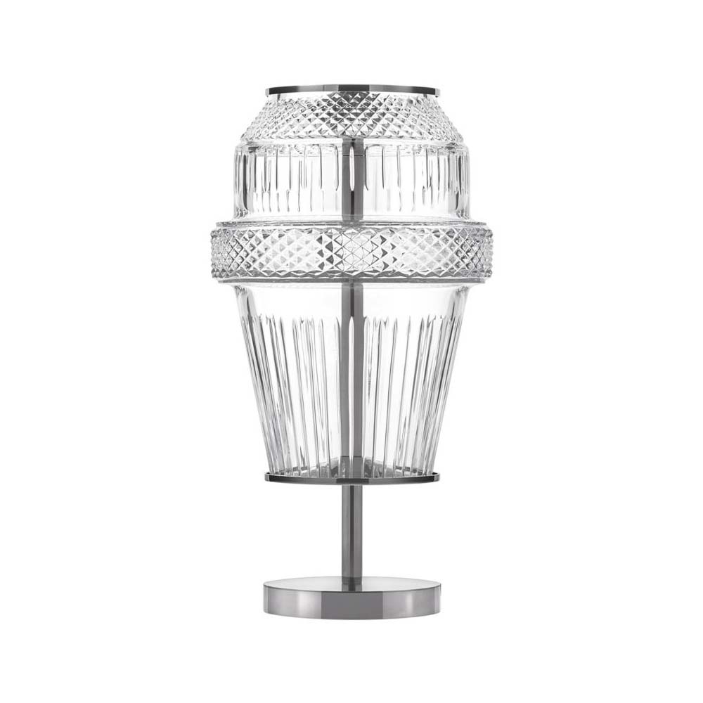 MATRICE CHROME-PLATED FINISH TABLE LAMP