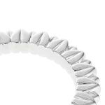 MALMAISON Silver-Plated Σετ 2 Κρίκοι Πετσέτας Palmettes
