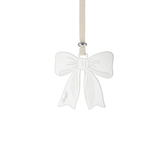 SOUS LE SAPIN Stainless Steel Bow Ornament - 2026 Edition