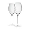 PERLES Set of 2 Lead-Free Crystal Stemmed Water Glasses