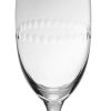 PERLES Set of 2 Lead-Free Crystal Champagne Flutes