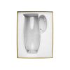 PERLES Lead-Free Crystal Water Pitcher