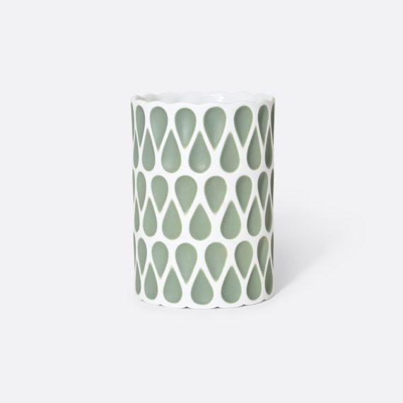 LEGENDE VERT Vase H. 13 cm