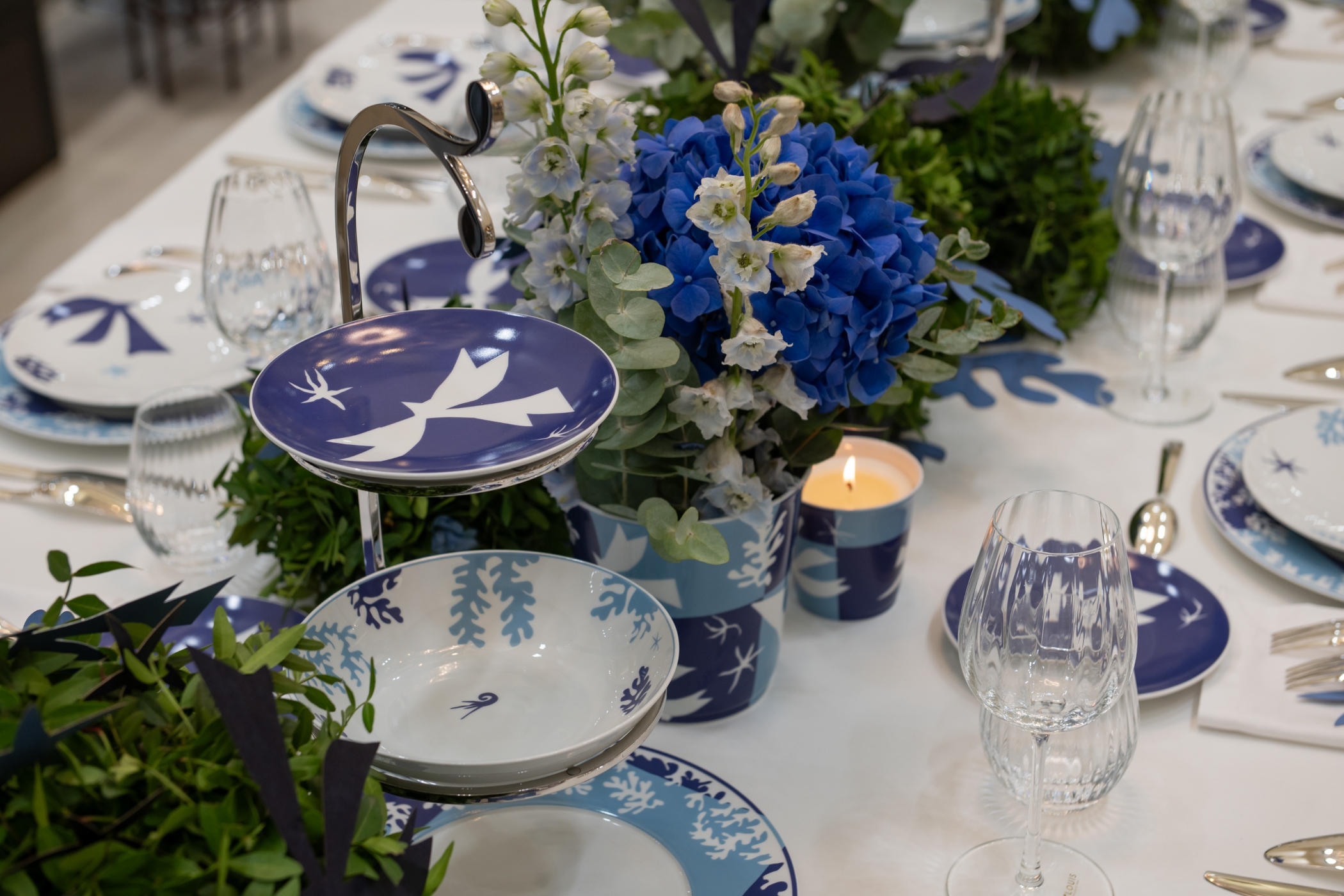 Bernardaud × Maison Matisse tableware